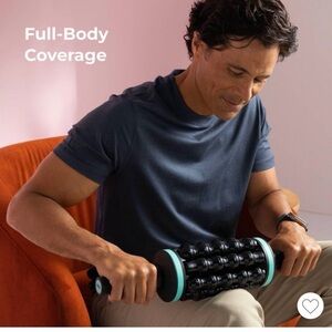 Black and Teal Massage chirp roller brand new in box !